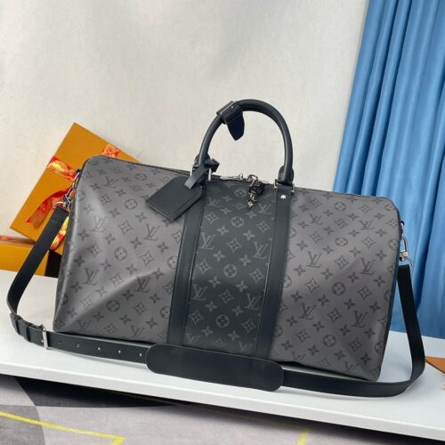 Louis Vuitton Keepall Bandoulière 50 – Monogram Eclipse Reverse