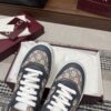 sy_no_EFDC9E6CA573DBE35C6CF00931E319C2_4 Gucci Re-Web Sneaker in Beige/Blue GG Canvas with Blue & Grey Leather Trim