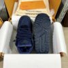 sy_no_F05E67B0FCA133E169F6EA423C6C7B2D_7 Louis Vuitton LV Skate Navy Blue Denim Retro Skate Sneakers