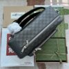 sy_no_F0DCBA73FC46317FBC992D4962BA355F_3 Gucci Ophidia GG Supreme Vertical Backpack – Gray & Black