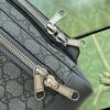 sy_no_F0DCBA73FC46317FBC992D4962BA355F_6 Gucci Ophidia GG Supreme Vertical Backpack – Gray & Black
