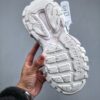All-White Retro Outdoor Dad Sneakers