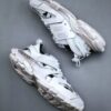 All-White Retro Outdoor Dad Sneakers