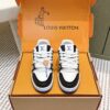 Louis Vuitton LV Trainer Black, White & Royal Blue Retro Sneakers
