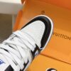 Louis Vuitton LV Trainer Black, White & Royal Blue Retro Sneakers