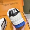 Louis Vuitton LV Trainer Black, White & Royal Blue Retro Sneakers