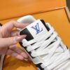 Louis Vuitton LV Trainer Black, White & Royal Blue Retro Sneakers