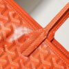 sy_no_F2A3ADEAE143C3DCD0A4C1671A0B3C89_1 Orange Goyardine Hardy Small Commuter Tote