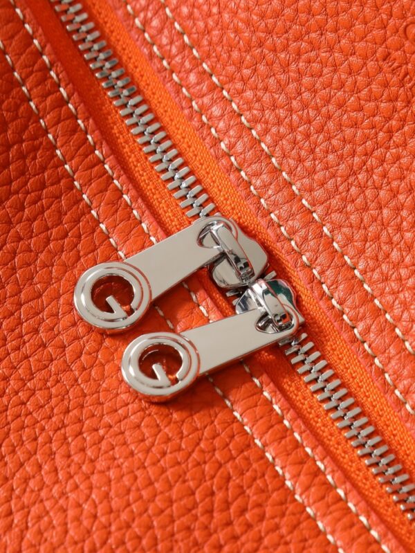 sy_no_F2A3ADEAE143C3DCD0A4C1671A0B3C89_4 Orange Goyardine Hardy Small Commuter Tote