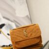 sy_no_F2C9151C3E96F6DB9A5D4ECCCD21945E_1 Saint Laurent Niki Medium Suede Shoulder Bag (28 cm)