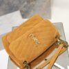 sy_no_F2C9151C3E96F6DB9A5D4ECCCD21945E_5 Saint Laurent Niki Medium Suede Shoulder Bag (28 cm)