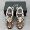 sy_no_F3E0455EBD74D972E161023B7CFFF61A_3 Brown & Dusty Pink 9060 Retro Sneakers