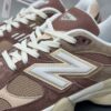 sy_no_F3E0455EBD74D972E161023B7CFFF61A_6 Brown & Dusty Pink 9060 Retro Sneakers