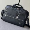 Prada-Inspired Convertible Travel Bag & Backpack – Black
