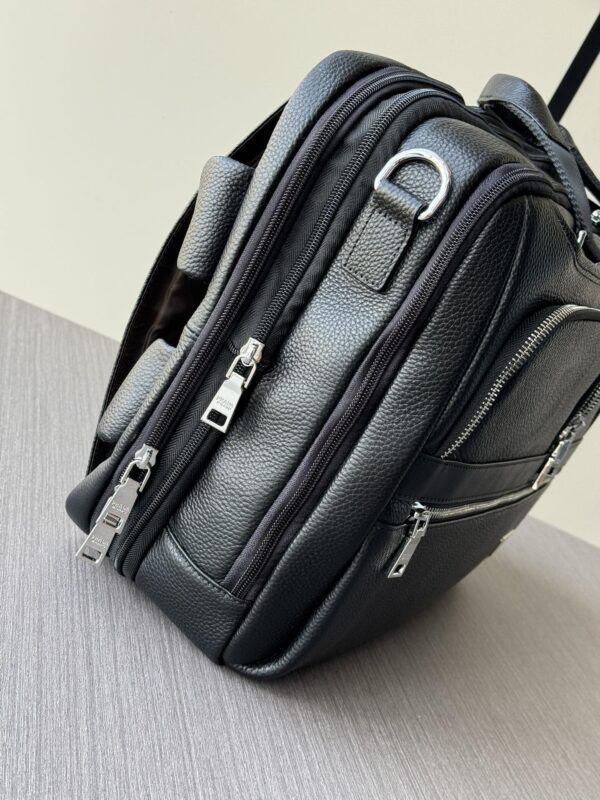 Prada-Inspired Convertible Travel Bag & Backpack – Black