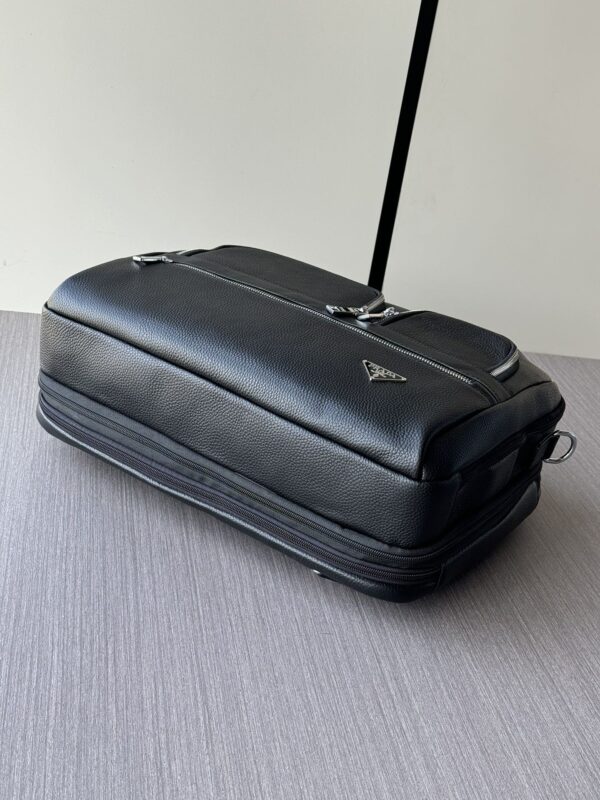 Prada-Inspired Convertible Travel Bag & Backpack – Black