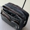 Prada-Inspired Convertible Travel Bag & Backpack – Black