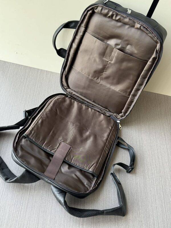 Prada-Inspired Convertible Travel Bag & Backpack – Black