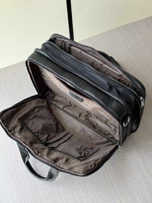 Prada-Inspired Convertible Travel Bag & Backpack – Black