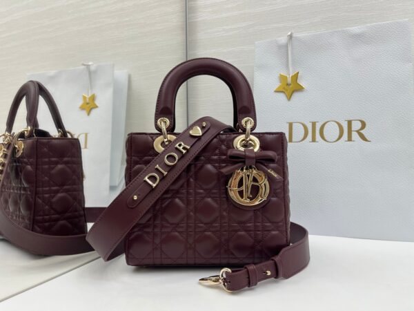 sy_no_F3FF714ADCC0C5F1C177AF131D35A7DE_0 Lady Dior My ABCDior Mini Bag – Burgundy Lambskin