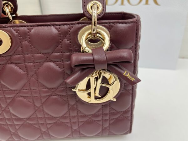 sy_no_F3FF714ADCC0C5F1C177AF131D35A7DE_1 Lady Dior My ABCDior Mini Bag – Burgundy Lambskin