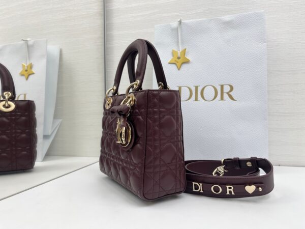 sy_no_F3FF714ADCC0C5F1C177AF131D35A7DE_4 Lady Dior My ABCDior Mini Bag – Burgundy Lambskin