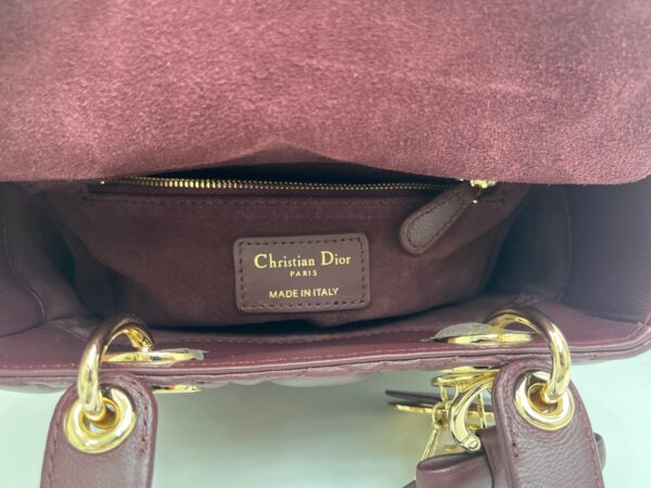 sy_no_F3FF714ADCC0C5F1C177AF131D35A7DE_8 Lady Dior My ABCDior Mini Bag – Burgundy Lambskin