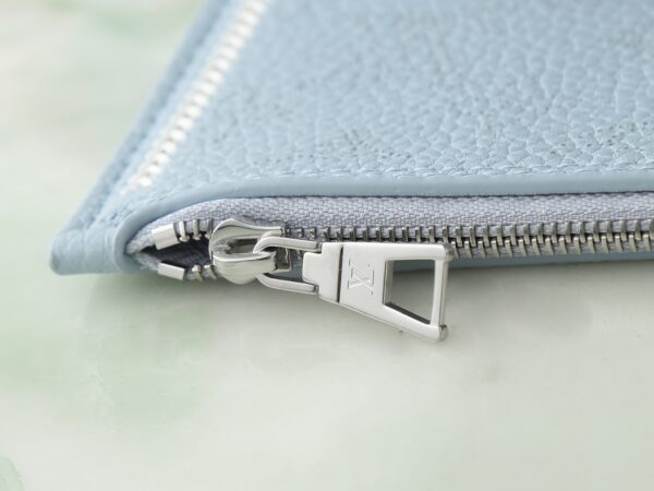 sy_no_F482DF1384FE5C5EA569109A07896545_9 Ice Blue Mahina Perforated Leather Tote Bag