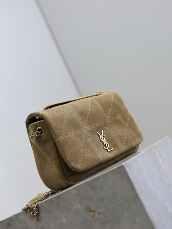 sy_no_F5014F63CF5002161C603E94617EAB83_2 YSL Jamie Mini Shoulder Bag – Brown Suede