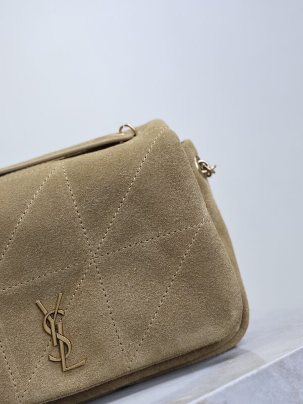 sy_no_F5014F63CF5002161C603E94617EAB83_4 YSL Jamie Mini Shoulder Bag – Brown Suede