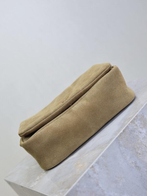 sy_no_F5014F63CF5002161C603E94617EAB83_5 YSL Jamie Mini Shoulder Bag – Brown Suede