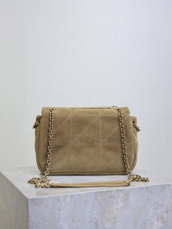 sy_no_F5014F63CF5002161C603E94617EAB83_8 YSL Jamie Mini Shoulder Bag – Brown Suede