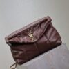 YSL Loulou 35cm Quilted Lambskin Bag – Coffee Brown