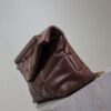 YSL Loulou 35cm Quilted Lambskin Bag – Coffee Brown