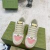 sy_no_F5F3671D9B89F27AE782991ADD11B014_1 Cream, Pink & Monogram Retro Sneakers