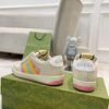 sy_no_F5F3671D9B89F27AE782991ADD11B014_3 Cream, Pink & Monogram Retro Sneakers