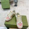 sy_no_F5F3671D9B89F27AE782991ADD11B014_4 Cream, Pink & Monogram Retro Sneakers