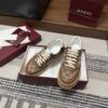 sy_no_F6003CBE59D16B093FDDC5EADEA472A7_1 Gucci Re-Web Sneaker in Beige & Ebony GG Supreme Canvas with Brown Leather Trim