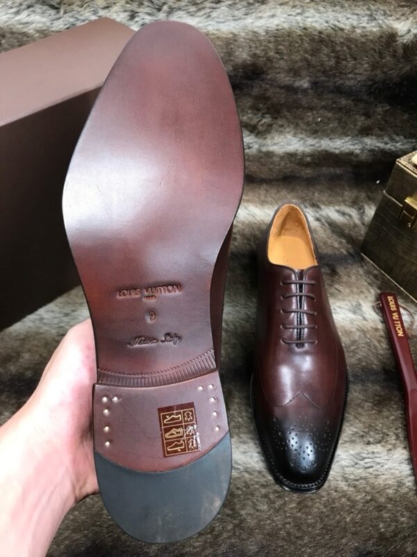sy_no_F603D130039E0690ACC92B543689672D_8 Vintage Chestnut Brown Patina Leather Oxford Shoes