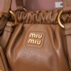 sy_no_F6B1C2C2887FFAD613BB3E85D55364D9_5 Brown Archive-Inspired Drawstring Ruched Shoulder / Underarm Bag