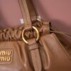 sy_no_F6B1C2C2887FFAD613BB3E85D55364D9_6 Brown Archive-Inspired Drawstring Ruched Shoulder / Underarm Bag