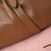 sy_no_F6B1C2C2887FFAD613BB3E85D55364D9_8 Brown Archive-Inspired Drawstring Ruched Shoulder / Underarm Bag