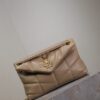 sy_no_F76C694A370D90156660210A1383667B_1 YSL Loulou 29cm Quilted Chain Bag – Beige