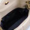 sy_no_F76C694A370D90156660210A1383667B_8 YSL Loulou 29cm Quilted Chain Bag – Beige