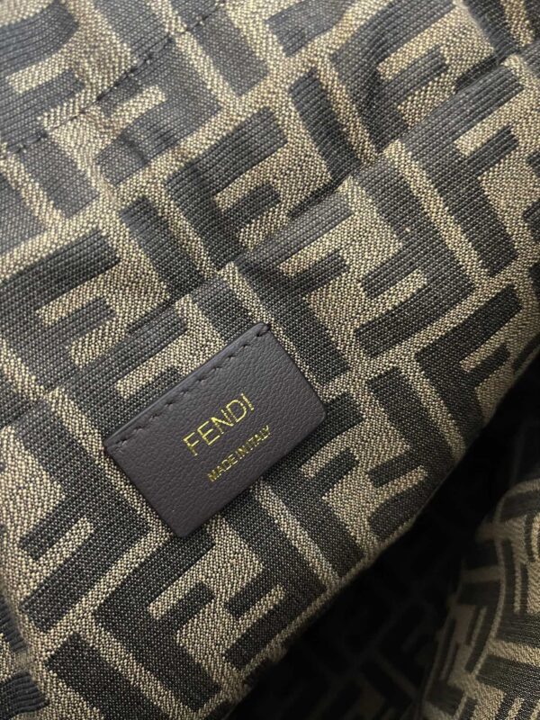 Fendi FF Monogram Drawstring Mini Backpack