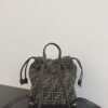 Fendi FF Monogram Drawstring Mini Backpack