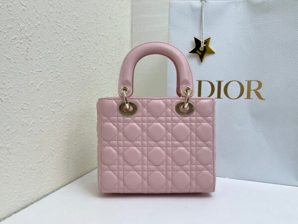 Lady Dior My ABCDior Mini Bag – Soft Pink Lambskin