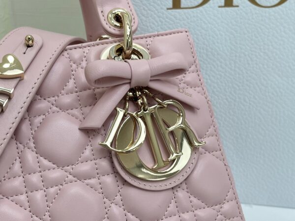 Lady Dior My ABCDior Mini Bag – Soft Pink Lambskin