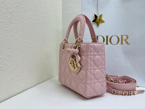Lady Dior My ABCDior Mini Bag – Soft Pink Lambskin