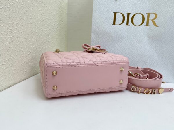 Lady Dior My ABCDior Mini Bag – Soft Pink Lambskin